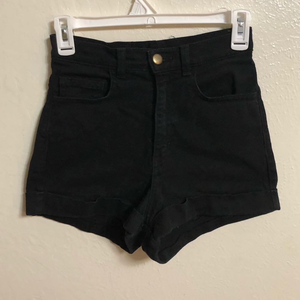 AMERICAN APPAREL DENIM SHORTS